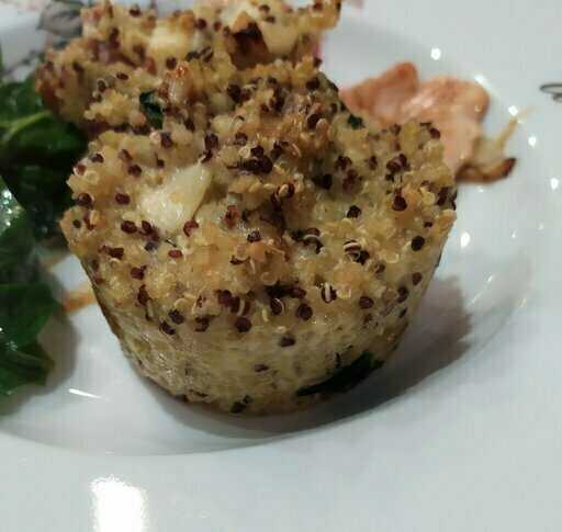 Muffin quinoa épinard