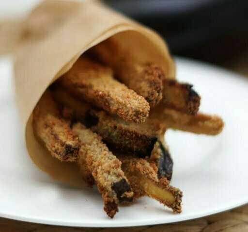 Frites d'aubergines